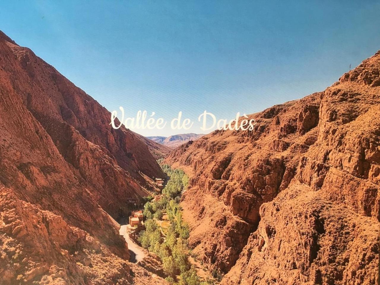 Hotel Panoramique De La Vallee Aït Idaïr 外观 照片